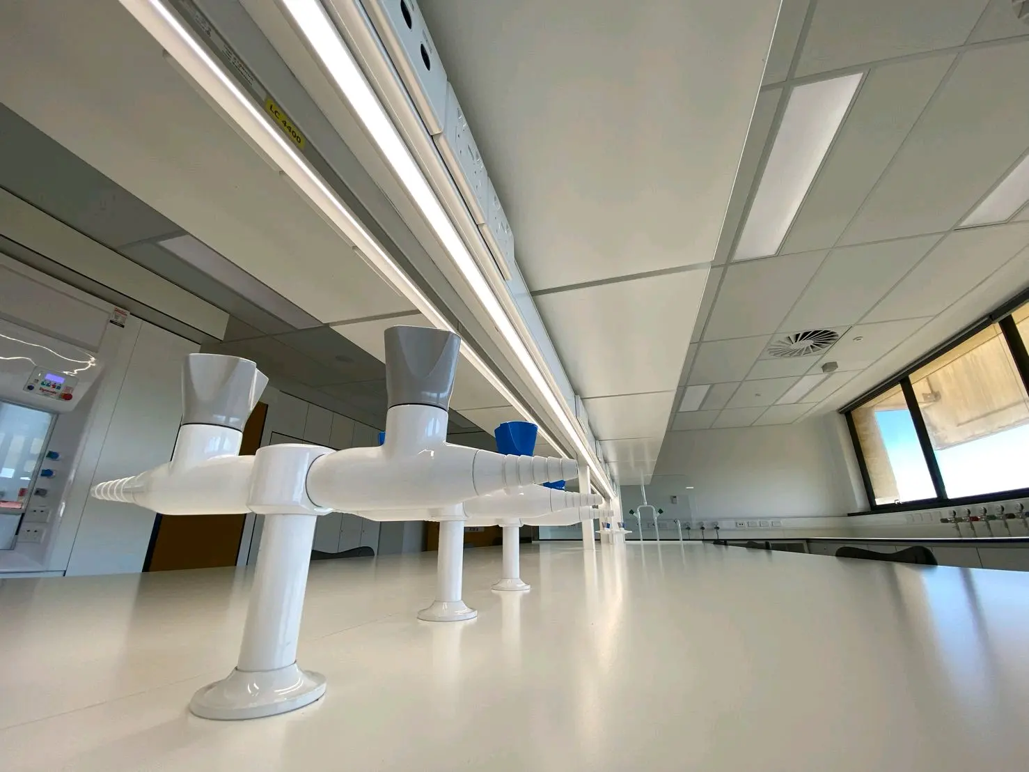 A building within The Helen Mayo Building on Level 6 where Industrial Medical Piping fitted and installed piping systems.