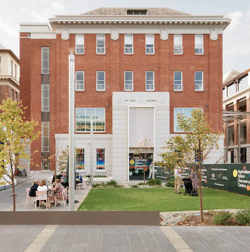 The McEwin Building inside the Lot 14 development.