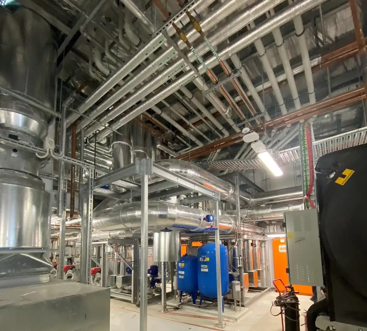 Piping installed by Industrial Medical Piping at the Sky City casino in Adelaide, South Australia.