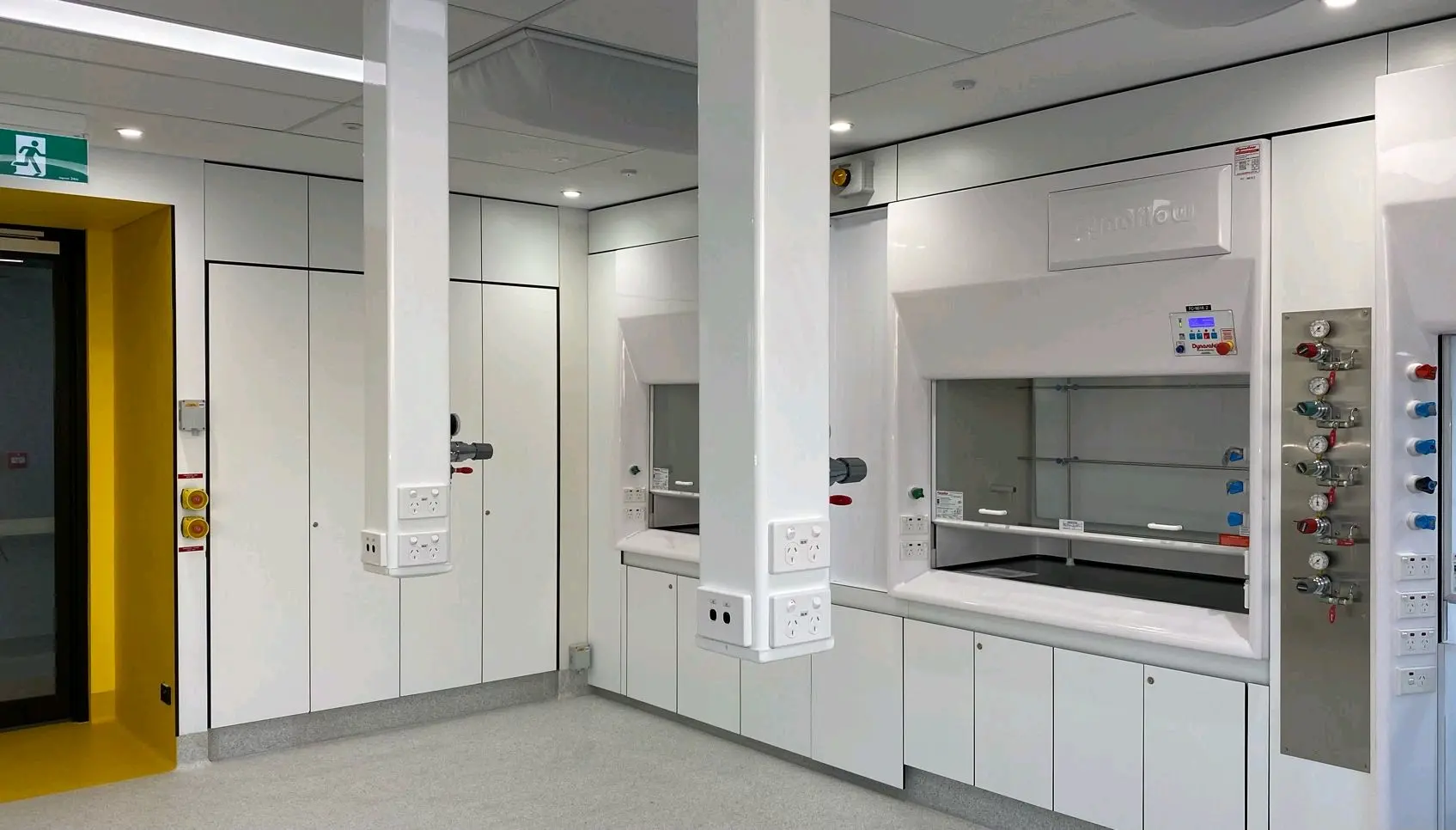 Development at Helen Mayo Building Level 6 completed by Industrial Medical Piping Systems.