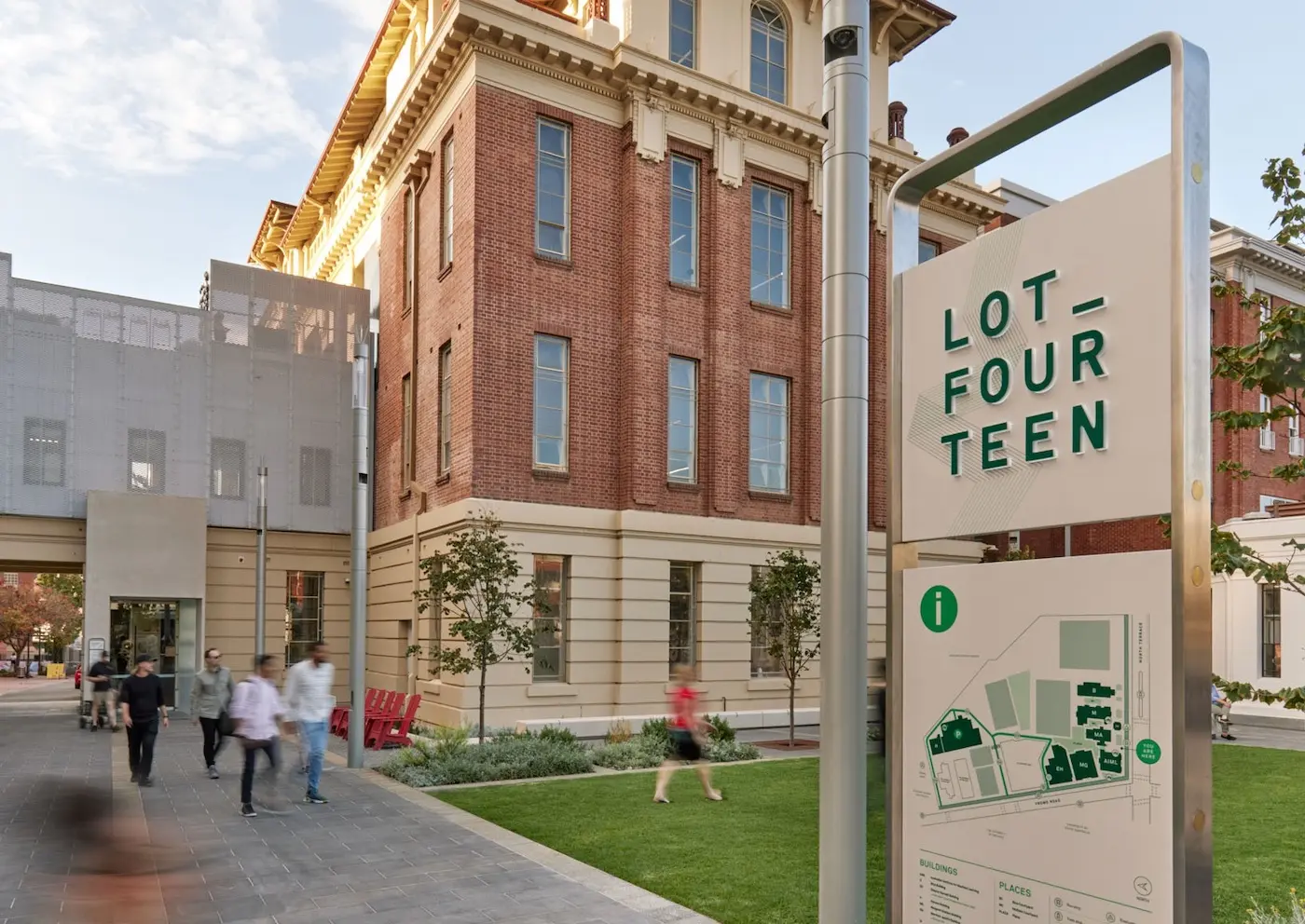 Development at Lot Fourteen completed by Industrial Medical Piping Systems.